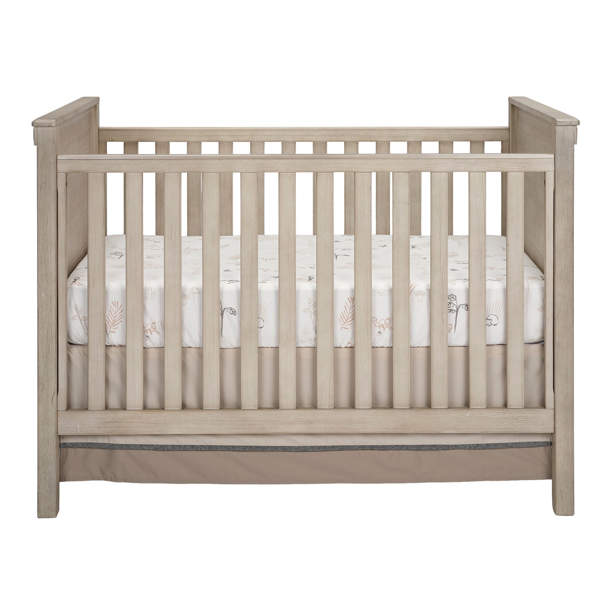 Lambs & Ivy Treetop Fox Woodland Breathable Cotton Fitted Crib/Toddler Sheet