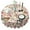 Chihuahua Dog And, variant on Chihuahua Dog and Flower Round Tablecloth 60"x60",Wrinkle Wipeable Table Cloth for Kitchen Dining Room Picnic Patio Party