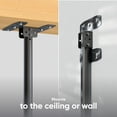 thumbnail image 6 of ONKRON Ceiling TV Mount for 32”-80” Flat/Curved Screens up to 150 lbs – Tilting Swiveling max 600x400 VESA, 6 of 10