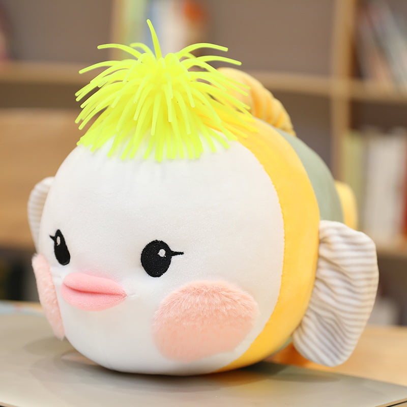 Plush Toys Stuffed Soft Fish Doll Soft Koi Pillow Plush Goldfish Cushion Cat Toy 
