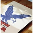 thumbnail image 2 of [UNFRAMED] Retro Made in USA Poster, 4th of July Decor, USA Flag, American Wall Art, Patriotic Eagle Print, American Independence Day Wall Art, 2 of 5