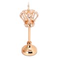 thumbnail image 4 of Candle Holder Ornaments,Crown Candlestick Decoration Electroplating Candle Holder Decoration Crown Candlestick Decoration High-Precision Functionality, 4 of 7