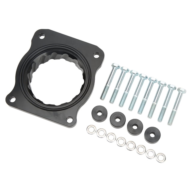 729754, Junta De Acelerador De Inyección De Combustible De Fácil Instalación, Espaciador De Cuerpo De Acelerador, Aumento De Par Duradero Para Coche ANGGREK Throttle Body Spacer Kit