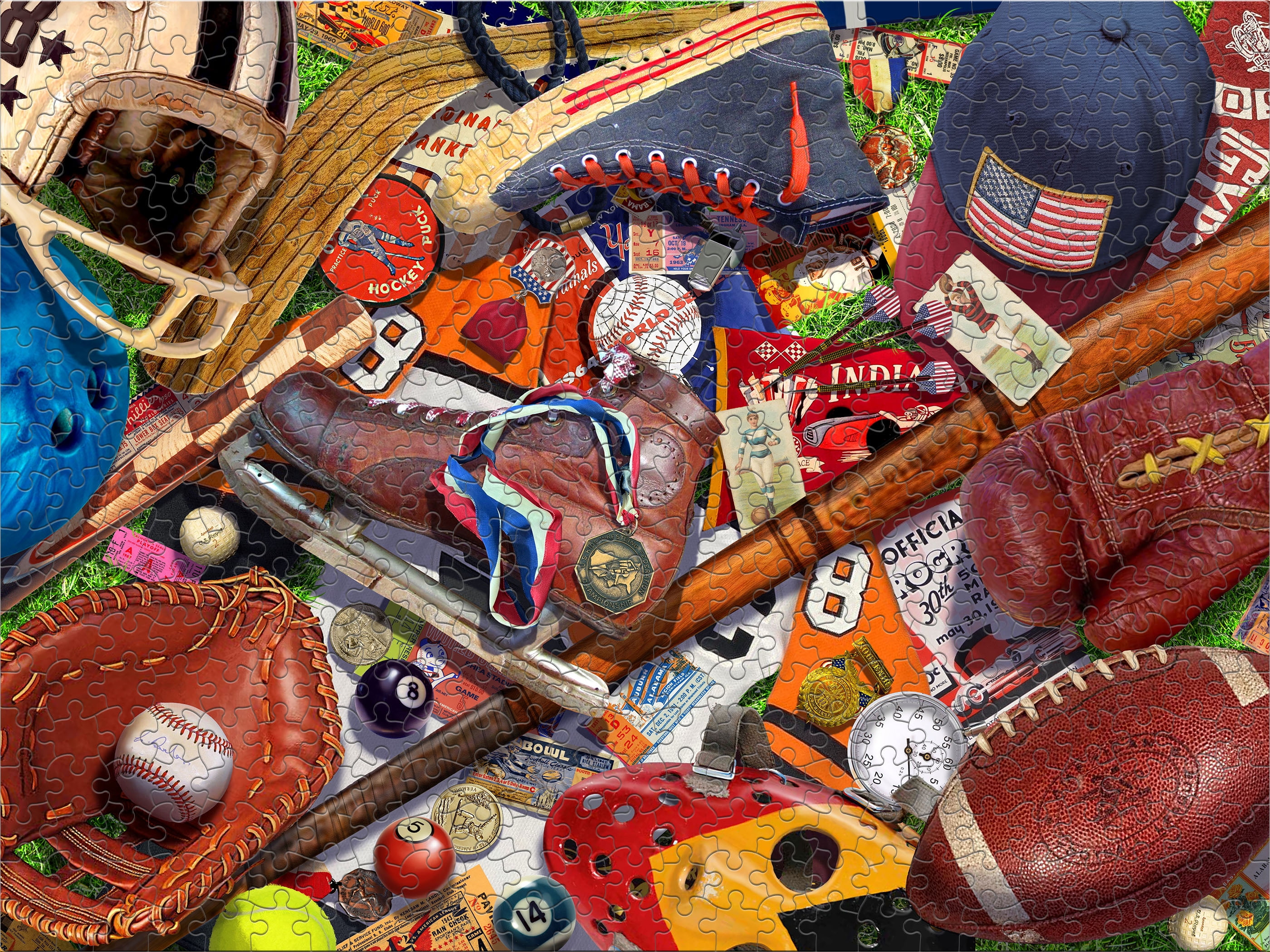 Ceaco Sporting Tabletop Garry Walton 500 Piece Interlocking Jigsaw Puzzle