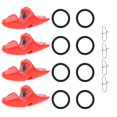 thumbnail image 1 of 2 Bag Shrimp Lure Chin Cover Drop Weights Bait Sinker with Buckle Fishing Accessory15g/0.5oz, 1 of 3