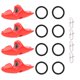thumbnail image 1 of 2 Bag Shrimp Lure Chin Cover Drop Weights Bait Sinker with Buckle Fishing Accessory15g/0.5oz, 1 of 3
