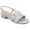 Blue, variant on Womens Tabatha Flat Sandals, Widths Available
