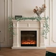 thumbnail image 2 of Guvpev Pre-lit Twinkling Tree Olive Vine, 6ft Fairy Light Olive Vine Garland with LED Lights, Pre-lit Lighted Artificial Greenery Garland with 96 LED and Timer, Fireplace, Christmas, Thanksgiving, 2 of 9