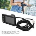 thumbnail image 4 of Electric Bike LCD Display, Lightweight Water Resistant Cycling LCD Display Meter 24V 36V 48V 60V Rugged Construction  for Electric Scooter, 4 of 7