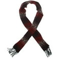 thumbnail image 3 of STEVE MADDEN Red Mid Weight Ombre Paisley Fringed Blanket Scarf, 3 of 3