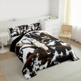 thumbnail image 3 of Castle Fairy Western Bull Skull Bedding Comforter Set 2pcs for Boys Girls,Farmhouse Cow Print Twin Comforter Sets Microfiber,Wildlife Animal Hunting Breathable Bedding Set,Super Cozy Room Decor, 3 of 8