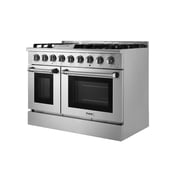 Thor Kitchen HRD4803U 48 in. Professional Stainless Steel Dual Fuel Range