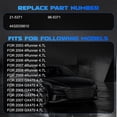 thumbnail image 4 of SINOCMP Power Steering Pump Replace Part OE# 21-5371 215371 96-5371 965371 9900669 N9900669 4432035610 Compatible with 4Runner 4.7L 2003-2009, GX470 4.7L 2003-2009, 4 of 7