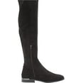 thumbnail image 6 of Nine West Allair2 Black2 Suede Stacked Heel Round Toe Over The Knee Fashion Boot (Black Suede, 11), 6 of 6