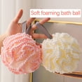 thumbnail image 3 of Honeeladyy Bath Sponge Shower Loofahs 80g Soft Mesh Body Scrubber Sponge Balls Body Shower Puff Mesh Pouf Bath Scrunchies Body Wash Puff for Home Hotel Trip Exfoliating Shower Pouf Balls(Pink), 3 of 5