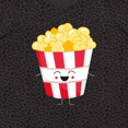 thumbnail image 4 of Inktastic Cute Kawaii Popcorn Women's Plus Size T-Shirt, 4 of 5