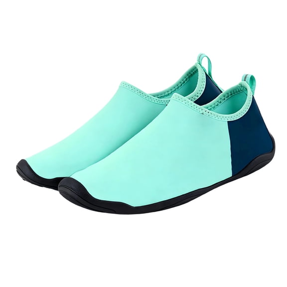 Slip On Walking Hiking Barefoot Shoes for Women Wide Toe Box Lightweight Non-Slip Breathable Flexible Sole Women’s Minimalist Trail Daily Walking Sneakers,Blue 43