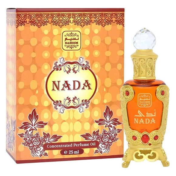 Naseem Nada Concentrated Perfume Oil Roll On For Women 25ml, 0.8 Fl.oz. | Alcohol Free & Long Lasting Perfume For Girls - With Fruity, Strawberry, Vanilla & Musk Notes | Luxury Perfume For Daily Use