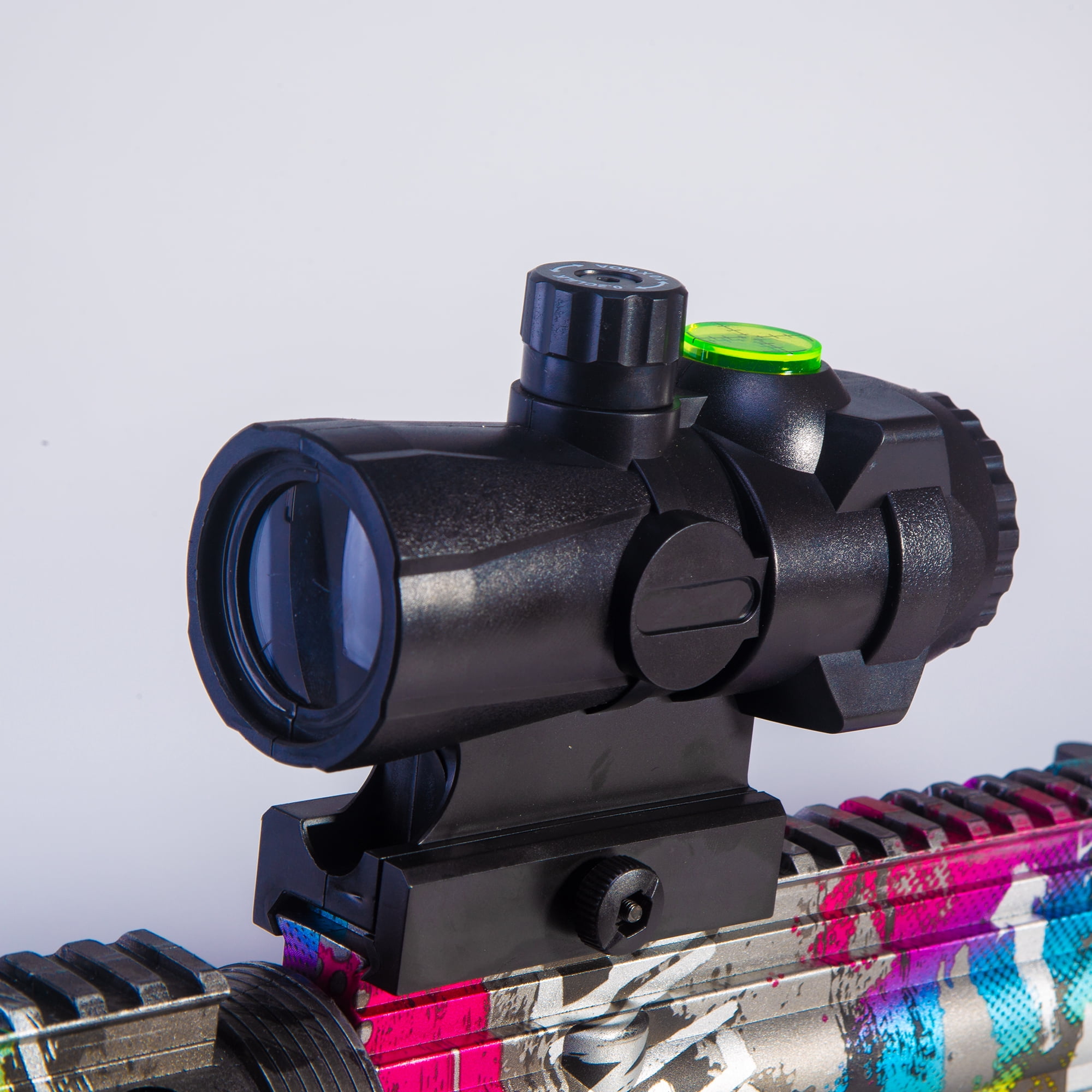 EMERBU Large Splatter Gel Ball Blaster with Auto and Manual Modes Outdoor Game for Ages 15+
