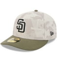 thumbnail image 3 of Men's New Era Light Beige/Olive San Diego Padres 2025 Armed Forces Day 59FIFTY Fitted Hat, 3 of 5