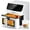 White, variant on Aeitto 5.8QT Large Air Fryer, 12-in-1 Digital Airfryer with Clear Window, 40+ Recipes, Flavor-Lock Tech, Shake Reminder, Compact, Quiet, Dishwasher Safe, Nonstick, Fit for Family of 2-5, Black