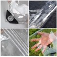thumbnail image 3 of Industrial Tarpaulin Clear Tarp With Eyelets, 0.35mm Waterproof Plastic Clear Tarpaulin, Durable Pvc Roof Sheet Cover-2x2m, 3 of 5