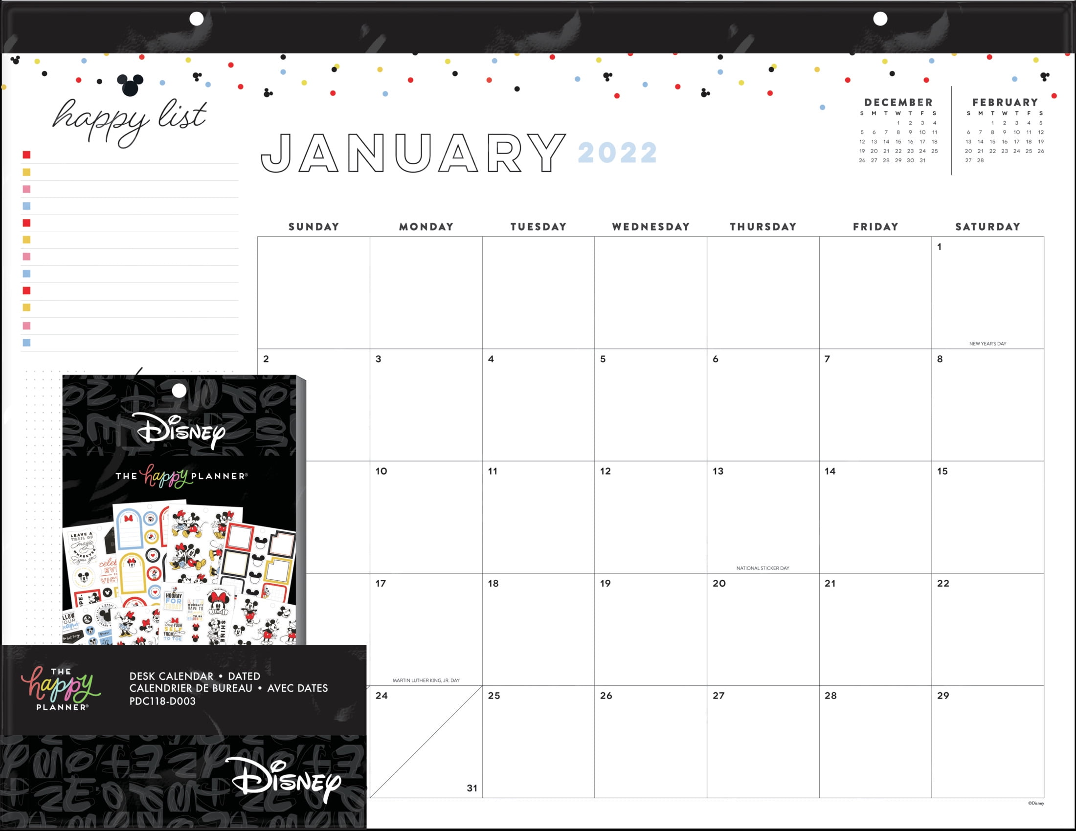 and Organization Streaming TV and Movie Stickers for Calendars Disney Planners