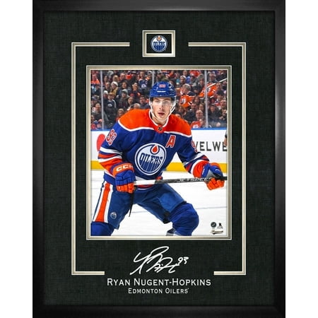 Ryan Nugent-Hopkins 16x20 Replica Signature Frame Oilers - Officially Licensed NHL Wall Art
