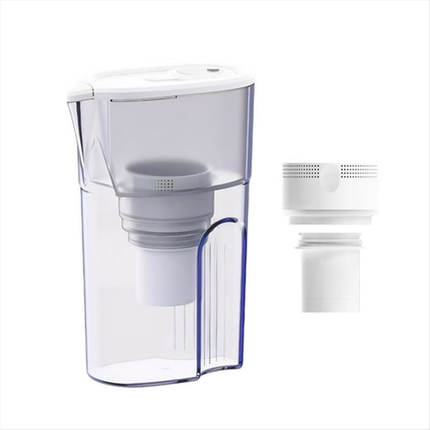 Hervidor de Agua Portátil de 1 L para Uso Doméstico, de Filtración de Carbón Activado, Jarra Purificadora de Agua Potable para Cocina.