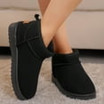 thumbnail image 6 of Women's Fashion Boots - Cozy Fleece Lined Winter Boots with Thick Traction Sole, 6 of 8