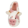 thumbnail image 4 of QQAMB Cartoon Cow Cotton Slippers,Cute Cozy Fuzzy Animal Slippers For Women Men,Winter Warm Plush Comfy Indoor Outdoor Slippers, 4 of 7