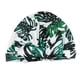 thumbnail image 5 of Bewildely Gorros de ducha para el cabello Estampado de flores Impermeable Reutilizable Banda elástica Gorro Turbante ajustable Gorro Estampado Type4 NO4, 5 of 6