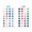 1, variant on Color Coordination Reference Cards Set, 2 Piece Acrylic Guide Cards for Portable Pairing and Daily Carry Use Home