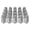 chrome, variant on M12x1.5 Lug Nuts Set for 2006-2020 Fusion, 2006-2019 Focus, 2001-2019 Escape, 1.38 in Tall Acorn Bulge Aftermarket Wheel Lug Nut - Chrome Finish, 3/4 Hex, 60 Degree Conical Seat, 20 PCS, Sliver