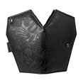 thumbnail image 3 of kreepsville 666 Gothic Embossed Skull Coffin Wallet, 3 of 3