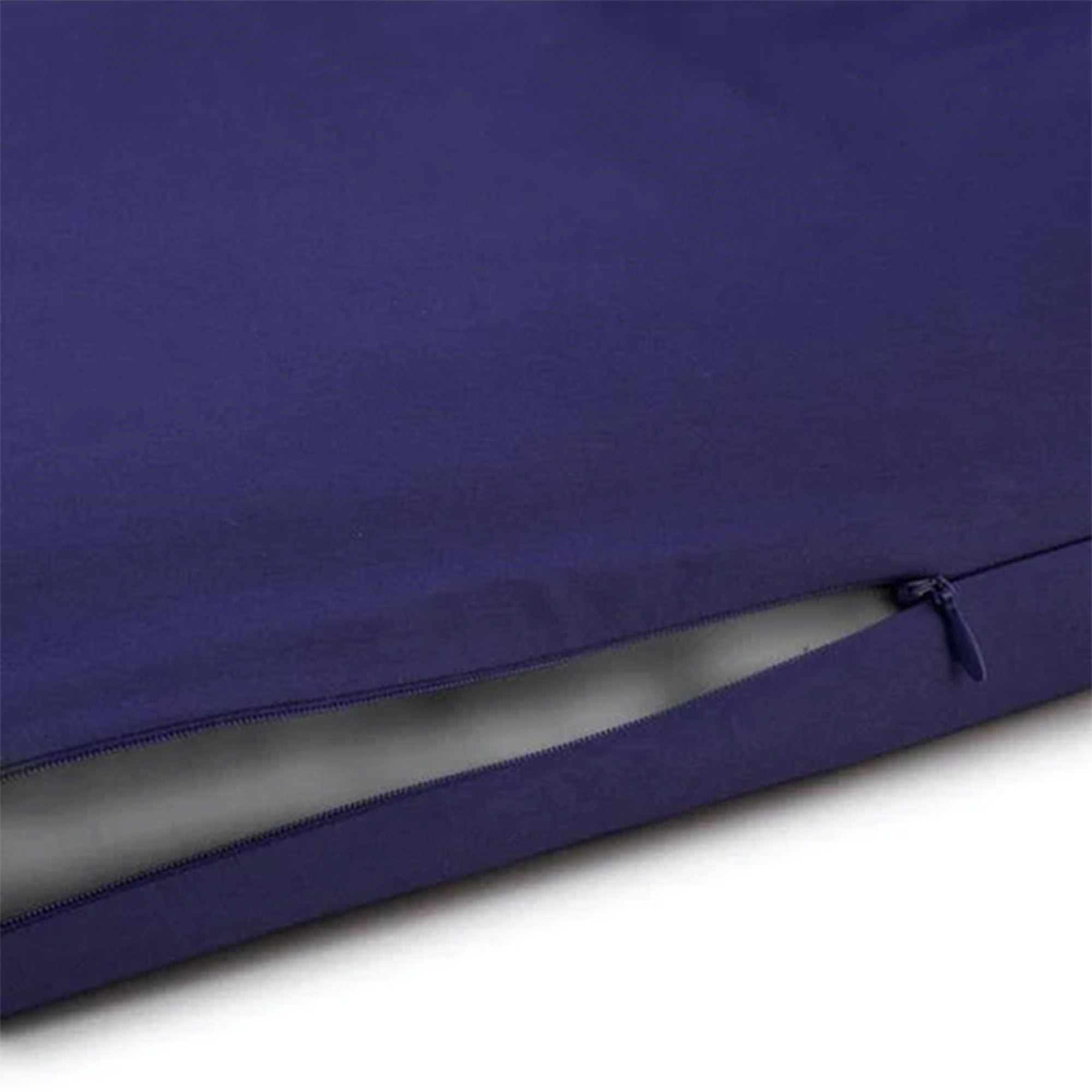 Sleepgram Supima 400 Thread Count Cotton Zippered Duvet Cover, Twin, Violet