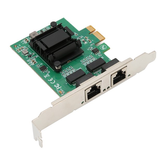 Tarjeta Gigabit Ethernet, Lan 82751eb Tarjeta de Red Inalámbrica de Doble Puerto para Linux 2.6.x A 5.x Para Windowsserver2008r2 2012, 2016 para Windows7 8, x, 10