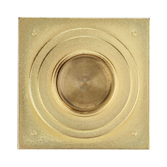 Desagüe de Piso Cuadrado de Latón Antiguo Con Colador para Desagüe de Ducha de Baño, Fregadero de Cocina, Balcón y Más