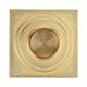 thumbnail image 4 of Desagüe De Piso Cuadrado, Colador De Latón Antiguo, Baño, Lavabo, 4 of 7