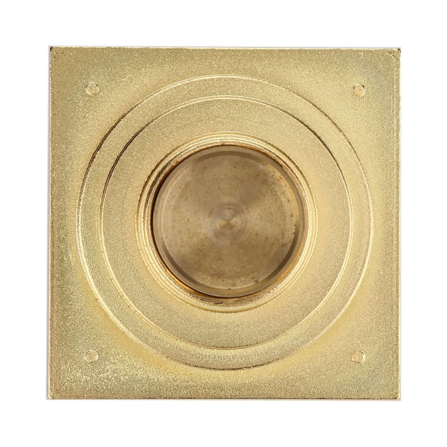 Desagüe de Piso Cuadrado de Latón Antiguo Con Colador para Desagüe de Ducha de Baño, Fregadero de Cocina, Balcón y Más