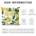 thumbnail image 5 of SHANXI Throw Pillow Covers Bright Fruit Citrus Square Pillow Cases for Decorative Cushion Bed Couch Sofa 12x12in, 5 of 5