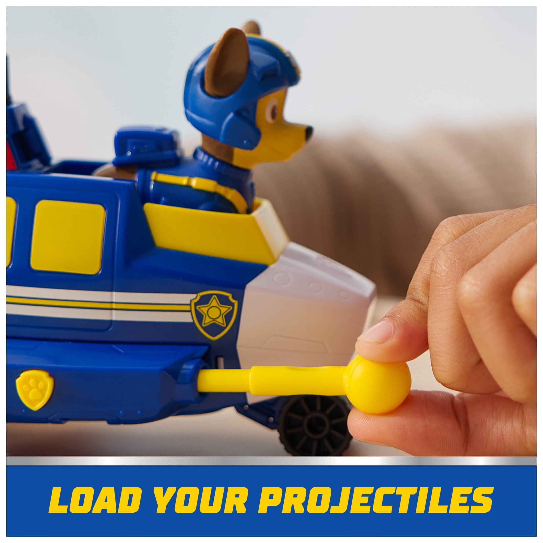 PAW Patrol: Air Rescue Helicopter Vehicle with Projectile Launcher & Chase Collectible Action Figure for Kids Ages 3+