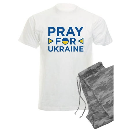 

CafePress - Pray For Ukraine - Men s Light Pajamas