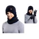 thumbnail image 2 of 3 En 1 Gorro De Frio Guantes Para El Frio Gorro Con Bufanda, 2 of 8