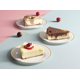 thumbnail image 3 of Munfix 100 Gold Plastic Plates Set, 7 Inch Disposable Dessert Appetizer Plates, Elegant Fancy Heavy Duty for Party, Wedding, White with Gold Rim, 3 of 4