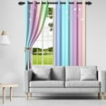 thumbnail image 6 of Lfeey Curtains 63 inch Length 2 Panel Set, Room Darkening, Mix Color, 6 of 6
