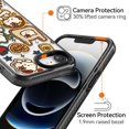 thumbnail image 3 of Funda de teléfono Rosarnnah compatible con iPhone 16 SE 4 6.1, 3 of 7