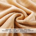 thumbnail image 4 of Blanket 350Gsm Super Fluffy Snuggly Solid - Throws For Sofas Large Bed -, 4 of 9