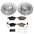 thumbnail image 3 of PowerStop Front Z23 Evolution Sport Carbon-Fiber Ceramic Brake Pad and Drilled & Slotted Rotor Kit Fits: AUDI Select Models K636, 3 of 10
