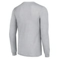 thumbnail image 3 of Men's Starter  Heather Gray Seattle Seahawks Half Ball Team Long Sleeve T-Shirt, 3 of 3